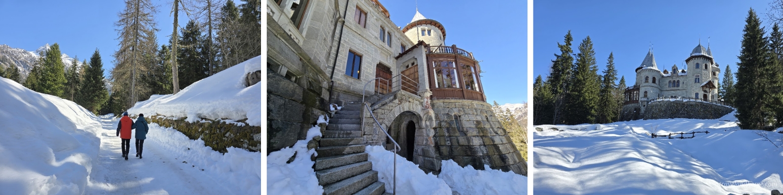 Savoi Castle, Castel Savoia, Andrea Bocelli film, Bocelli family Christmas album