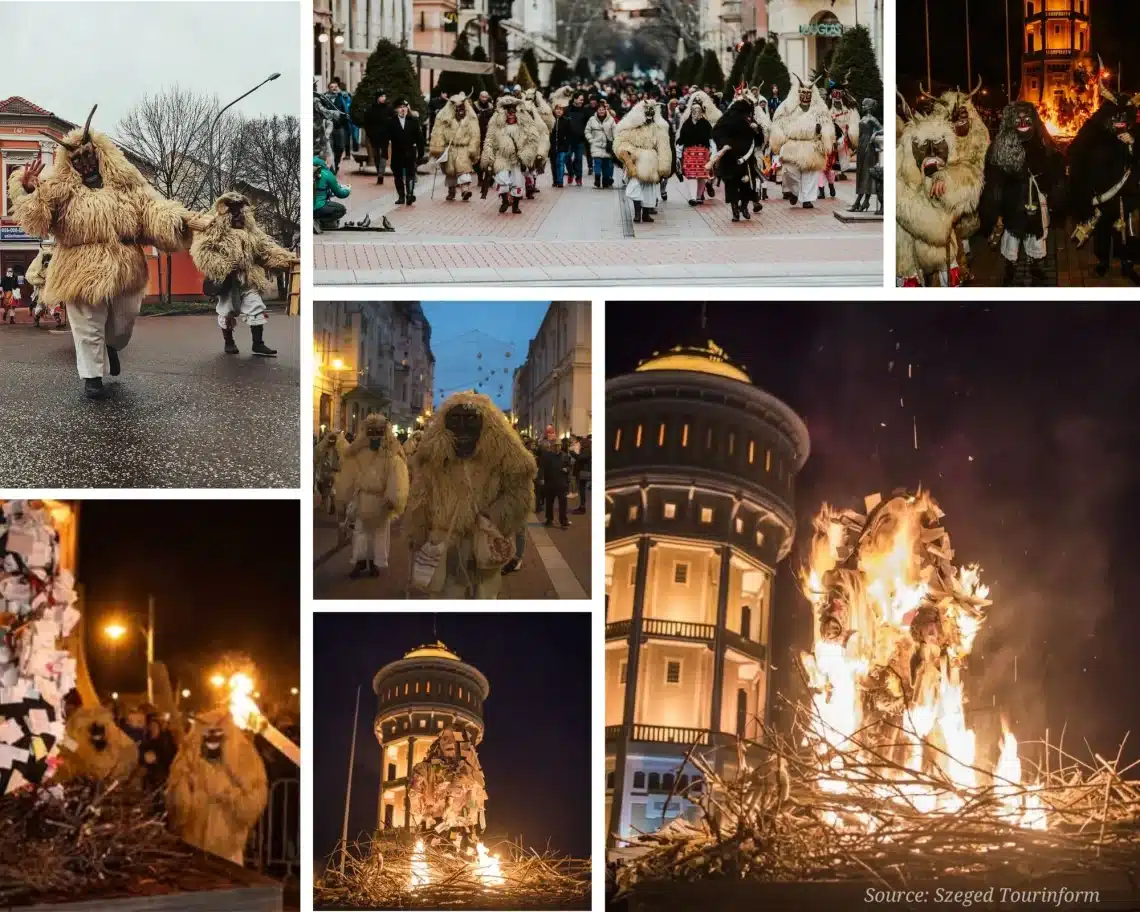 Szeged's Traditional Winter Farewell Mini Carnival, winter witch