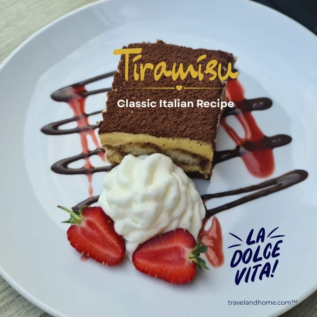Tiramisu classic Italian recipe for beginners, failproof, l dolce vita