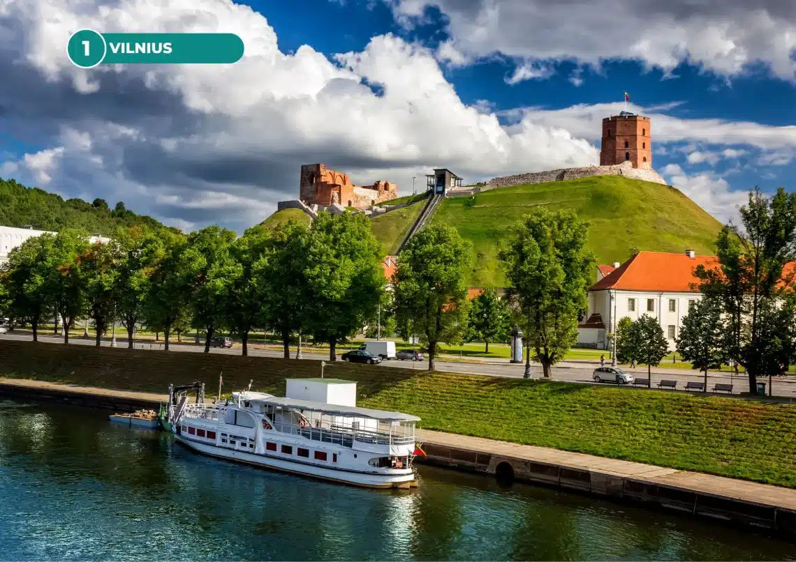 Vilnius, Top holiday destination in Lithuania