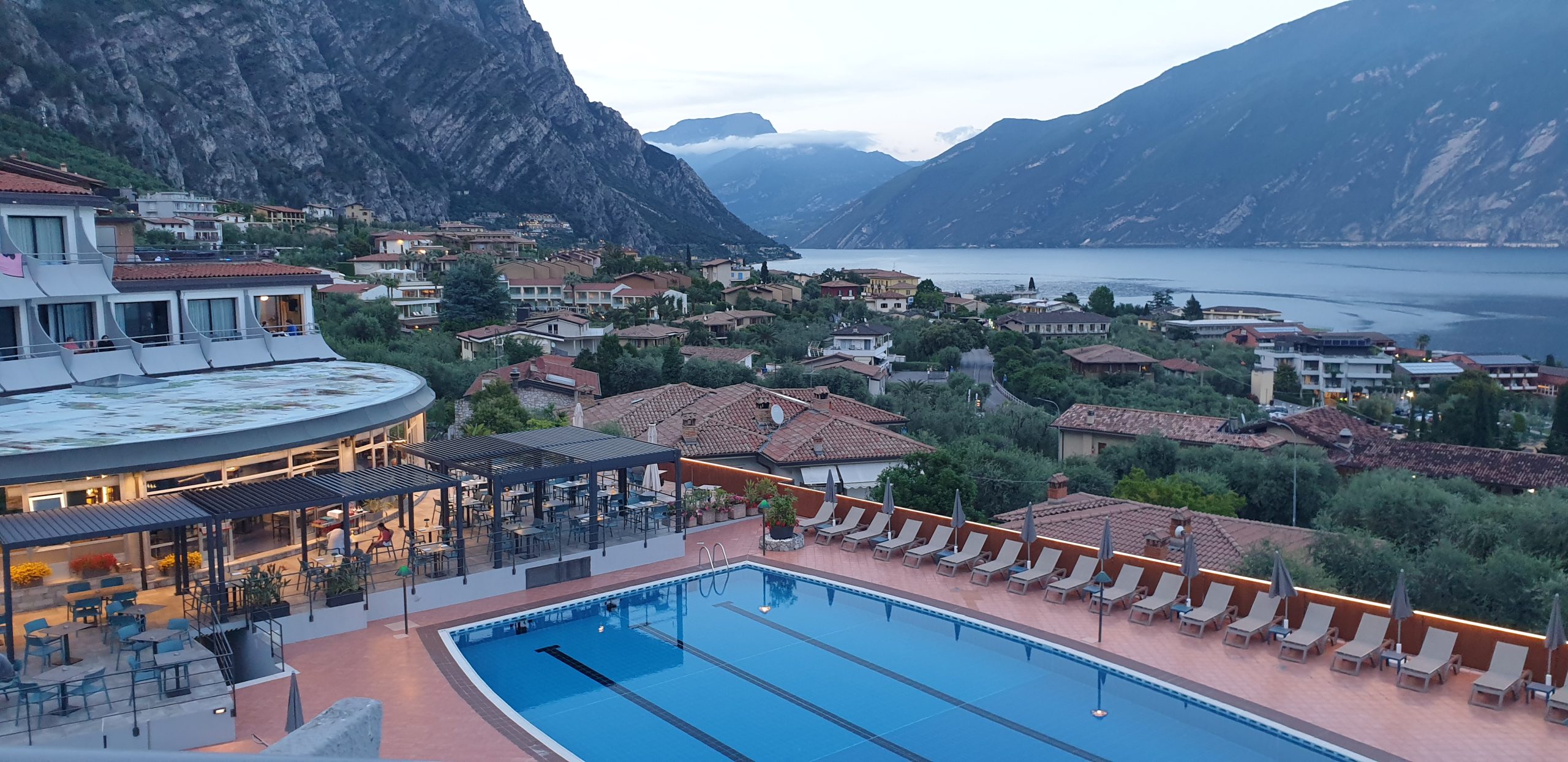Aria Life Hotel in Limone sul Garda - balcony views