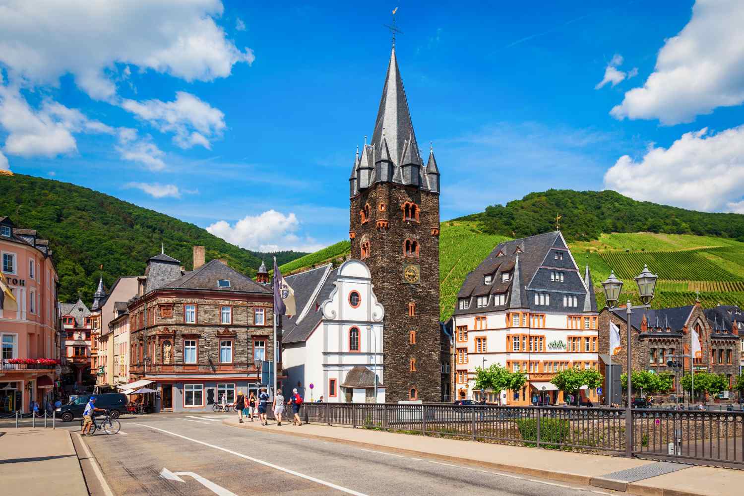 Bernkastel Kues in the Moselle Valley