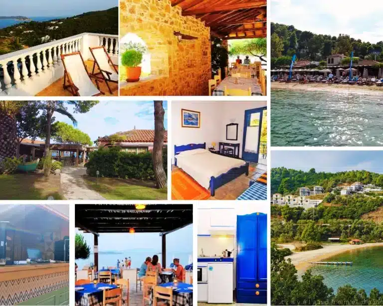 Best Places To Stay In Skiathos, Nostos Village, Skiathos Blu