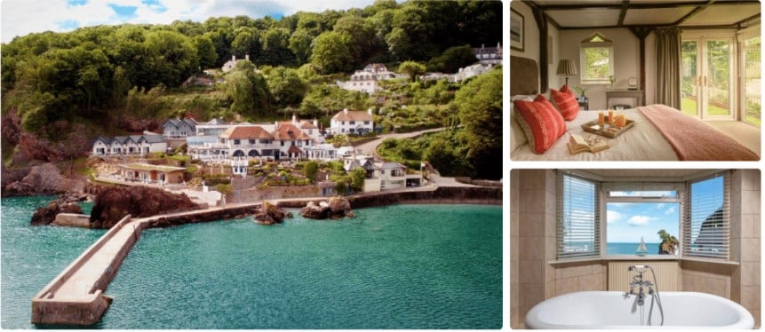 Cary Arms and Spa, Torquay, Best hotels with sea view in Devon, United Kingdom