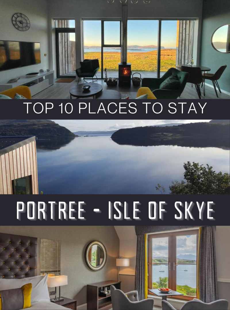 Portree - Top 10 most beautiful places to stay with a view