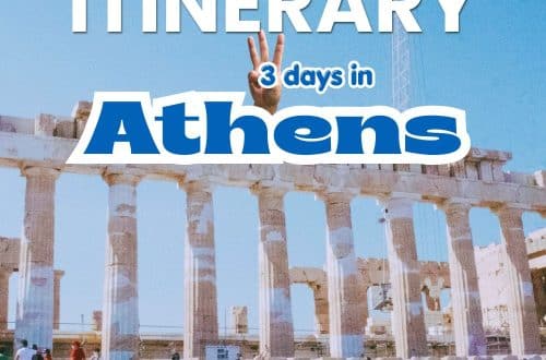 3 Days in Athens, Travel Itinerary