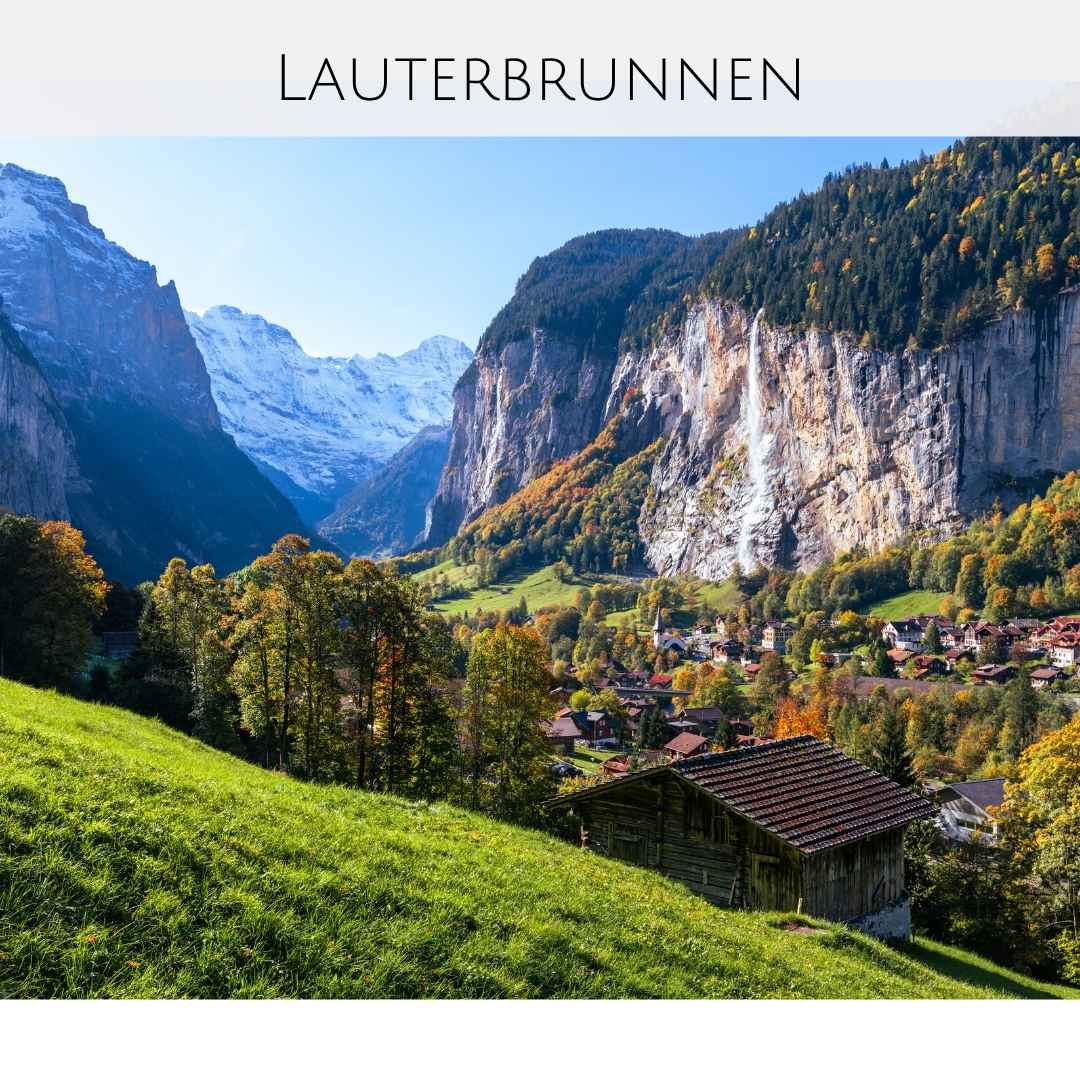 Lauterbrunnen - one of the most beautiful villages in Switzerland