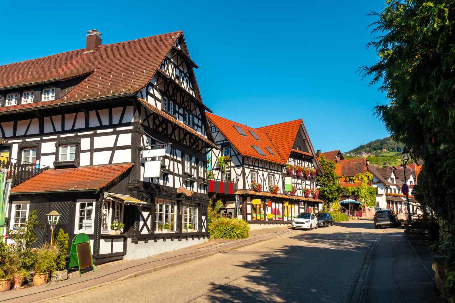 Talstraße - best photospots in Sasbachwalden - discover the beauty of this travel destination in the Black Forest of Germany
