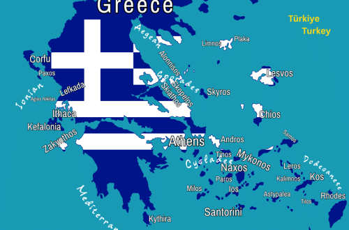 The Greek Islands, Map, Greece