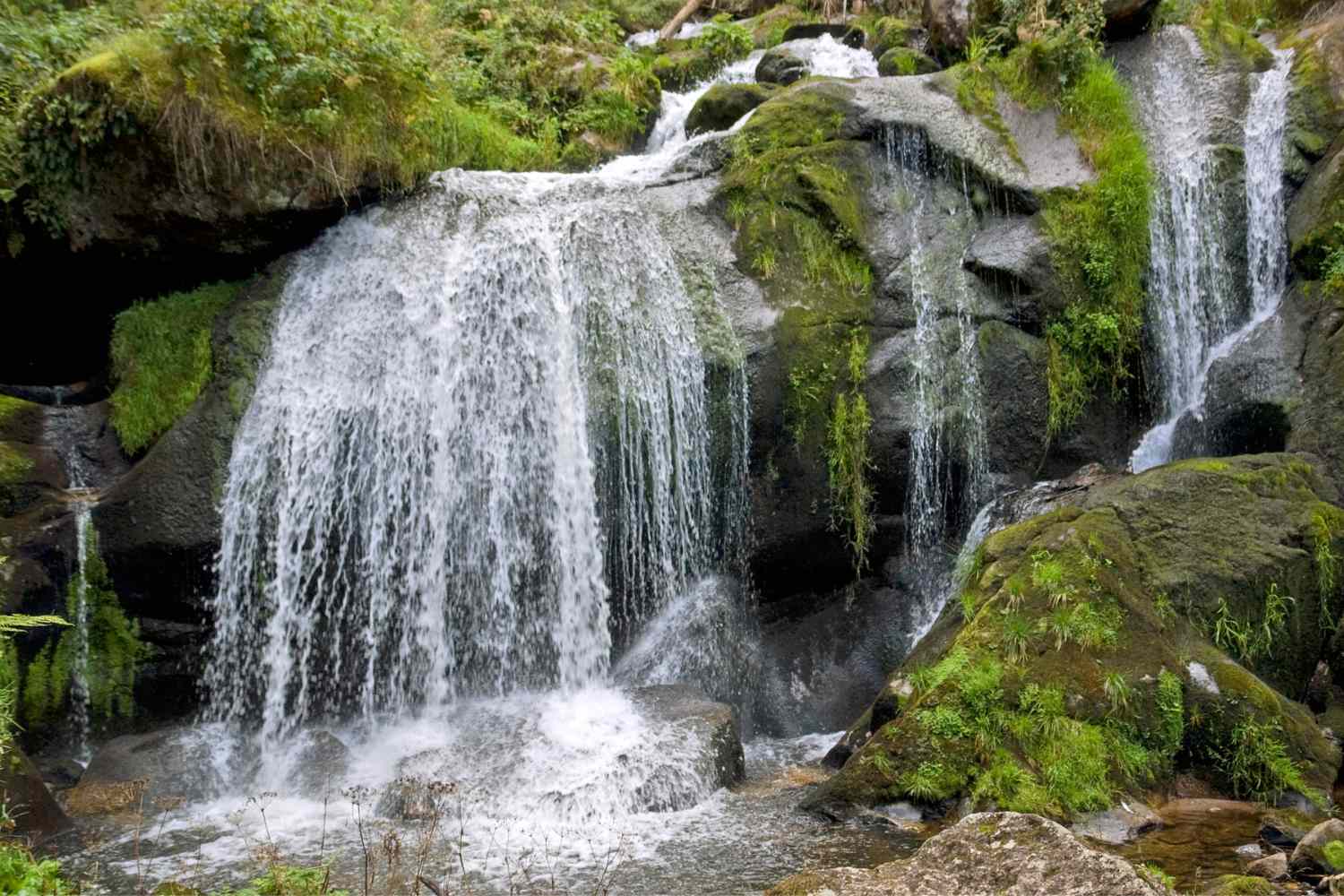 Triberg is famous for it's waterfalls