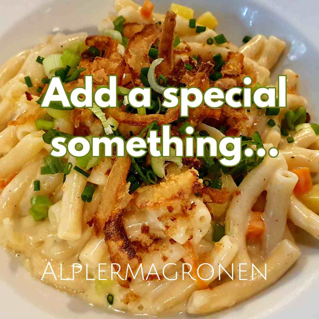 Älplermagronen with a modern twist
