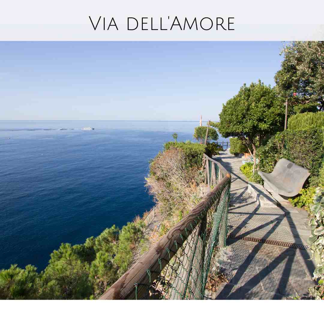 One of the scenic routes you must take is the Via del'Amore - Cinque Terre - Italy
