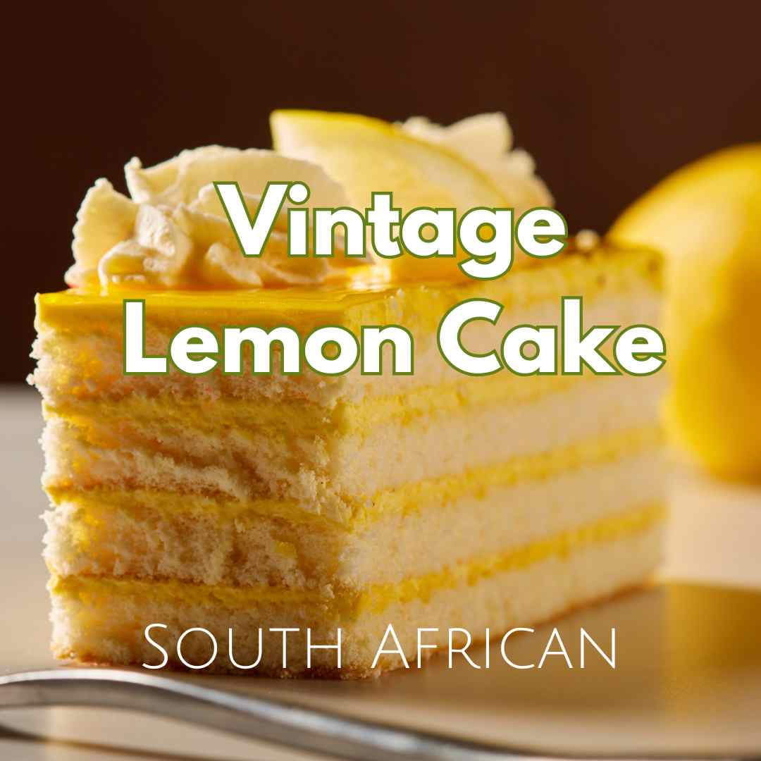 Traditional South African recipe for Lemon Cake - Suurlemoenkoek