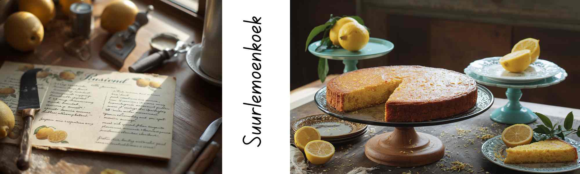 Traditional Easy Lemon Cake Recipe from the 1960s