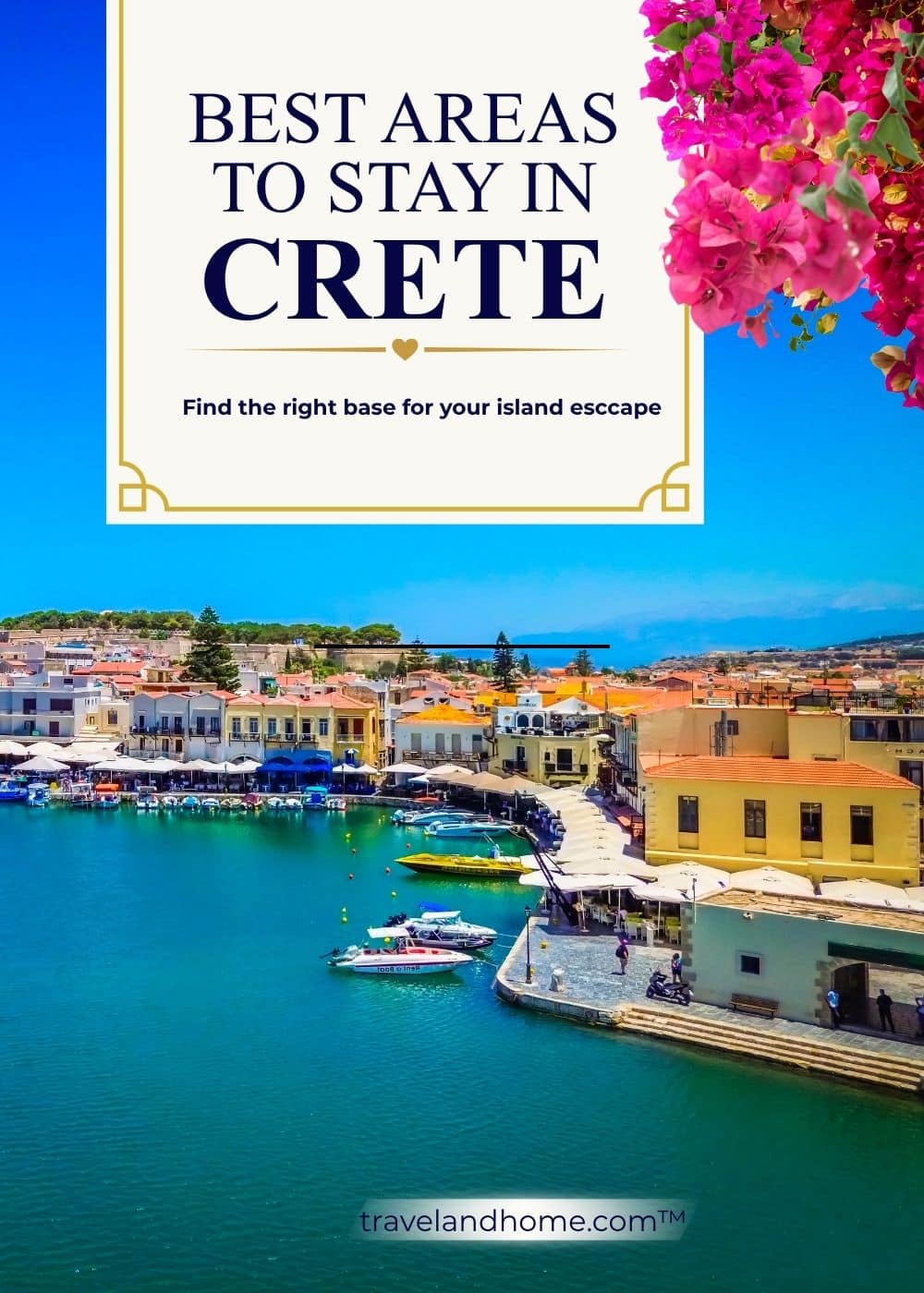 Crete best areas to stay, best areas to stay in Crete for a summer holiday near the beach