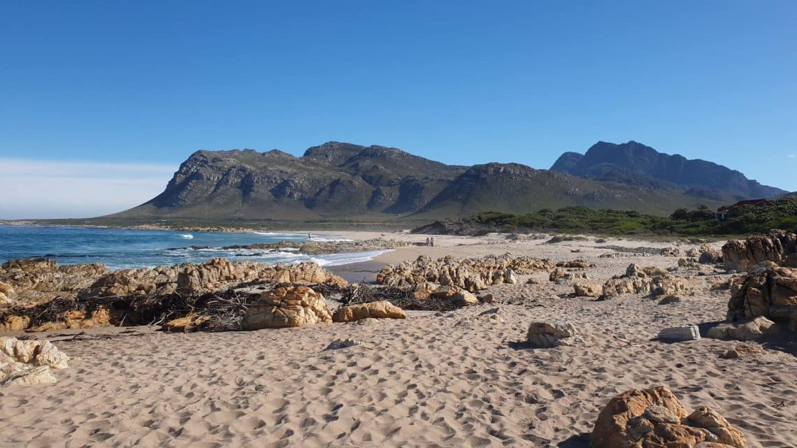 Kleinmond Western Cape South Africa - white sandy beaches