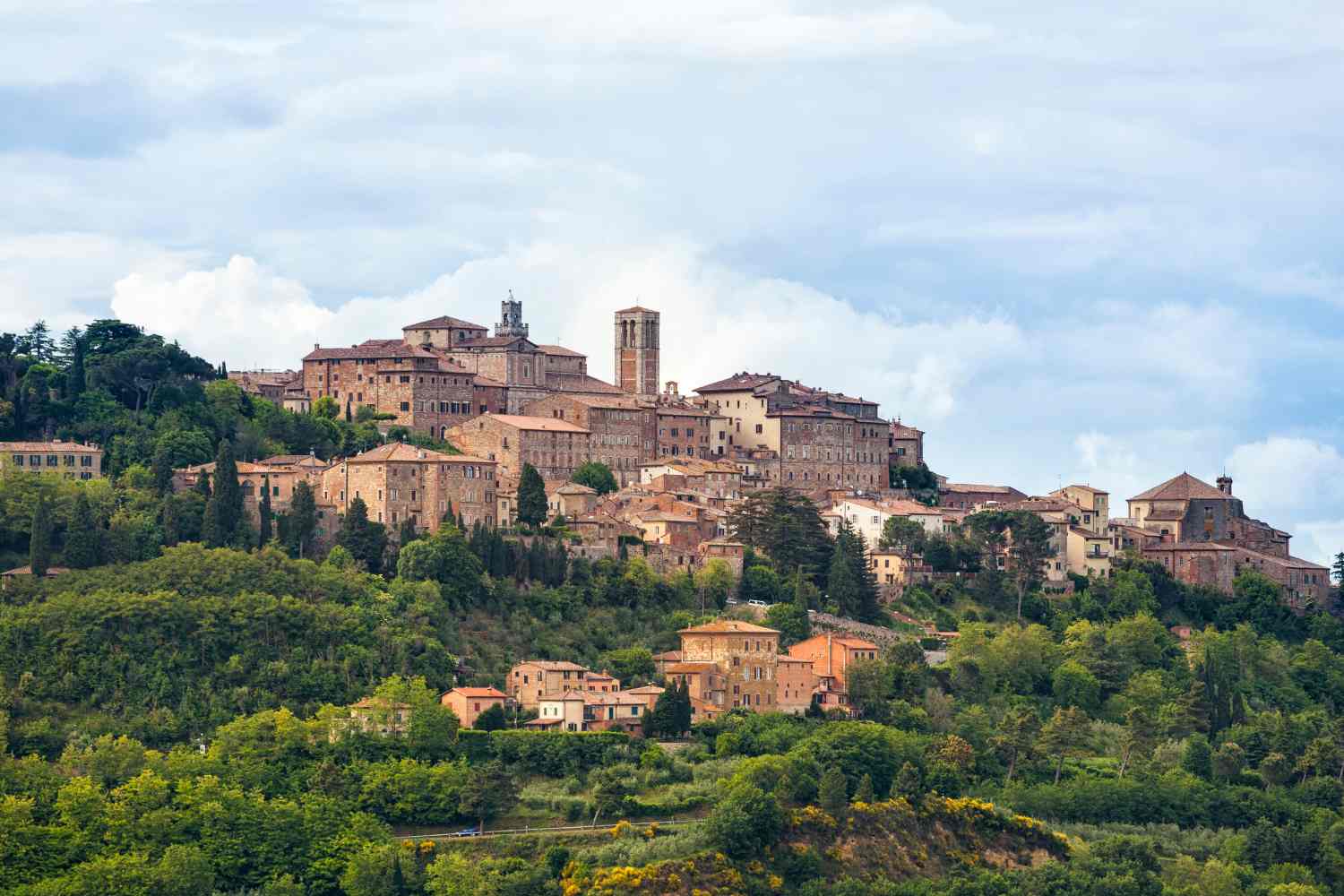 Montalcino in Italy - Tuscany - Val d'Orcia