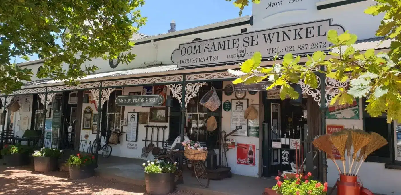 Oom Samie se winkel in Stellenbosch - best things to do