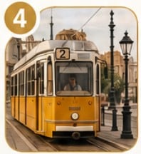 Travel Tip about transport in Hungary, transport in Budapest, Buses, Trams