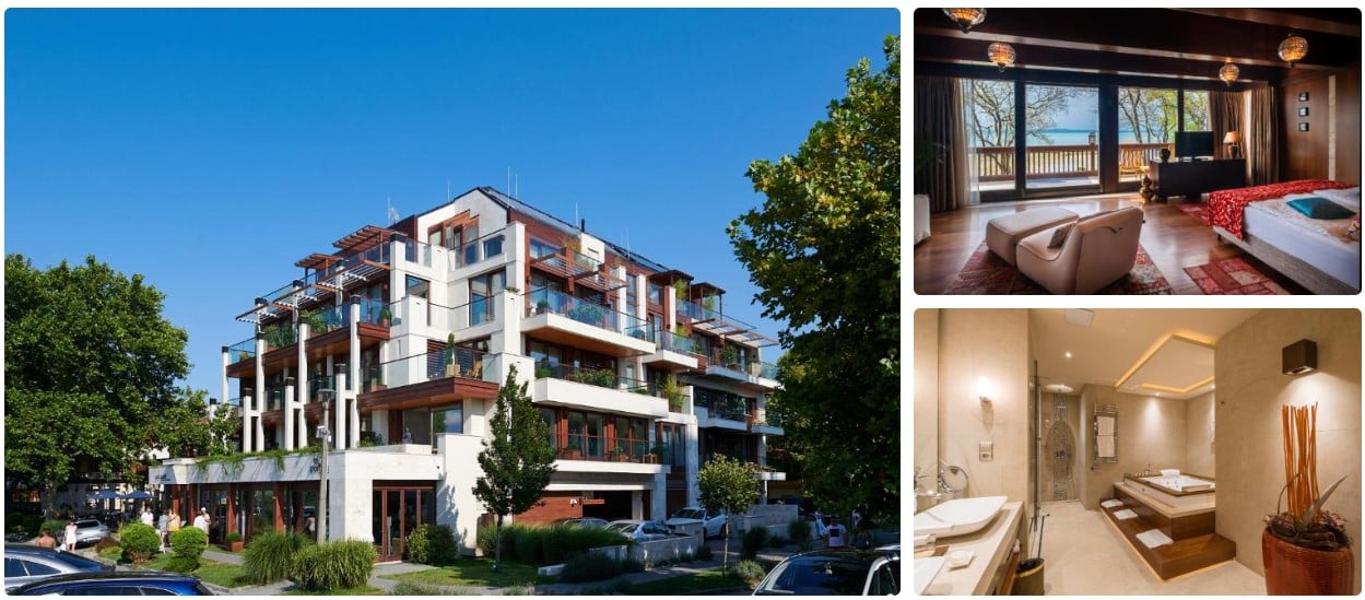 Best boutique hotels in Siofok Hungary, Mala Garden Design Hotel