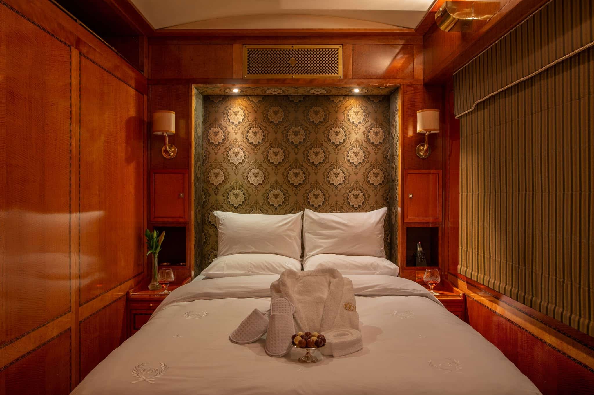 Blue train in South Africa - cabin