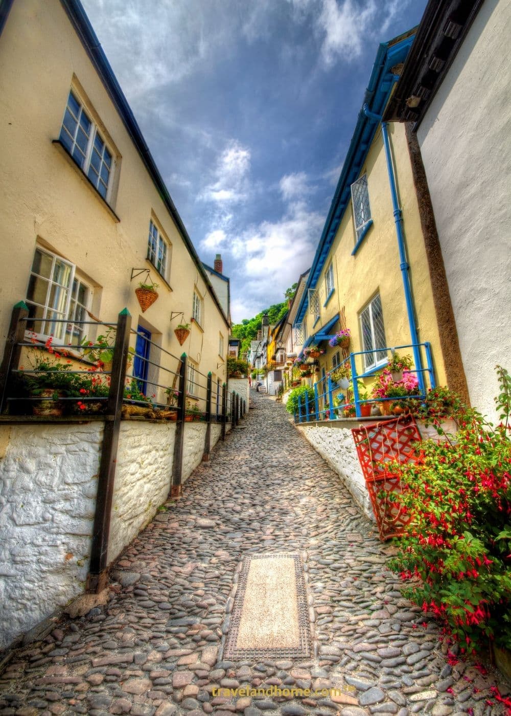 Clovelly, a fishing village in Devon