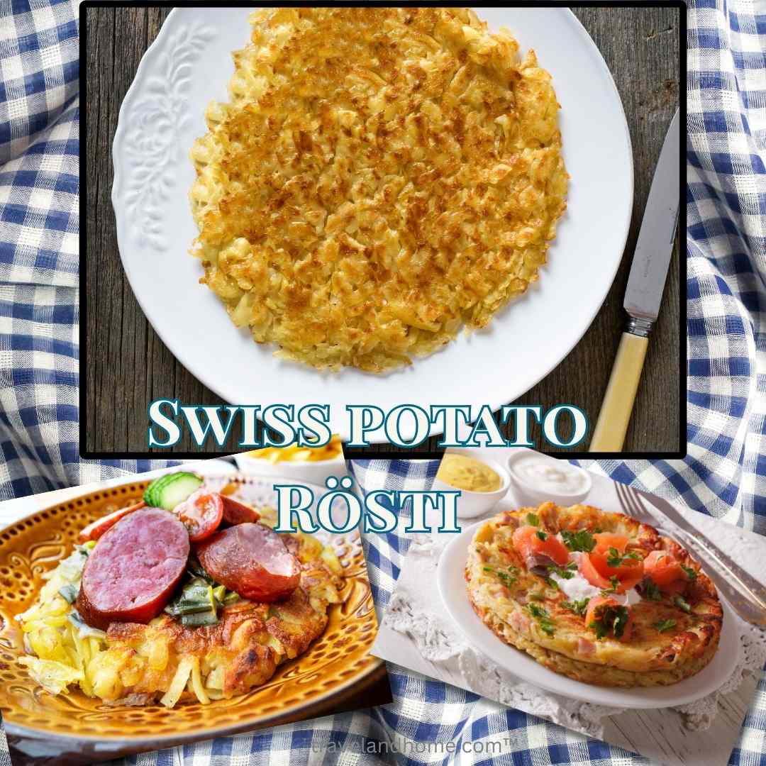 Potato Rösti - Swiss serving suggestions