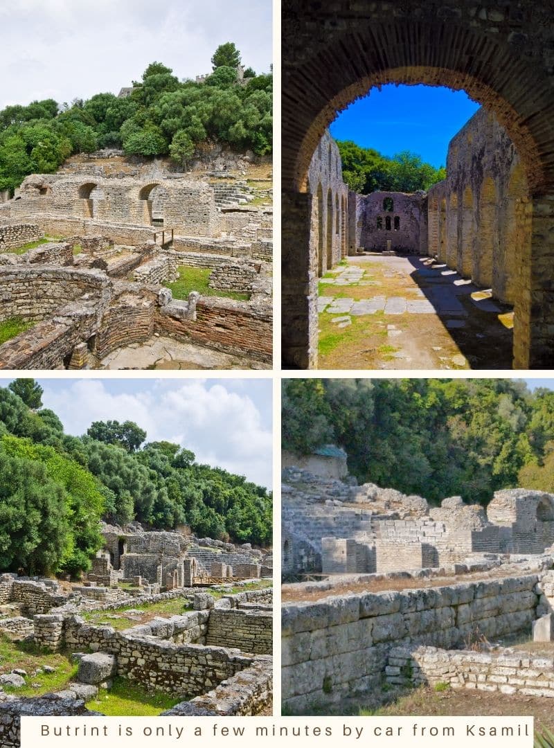 Butrint is only a few minutes by car from Ksamil