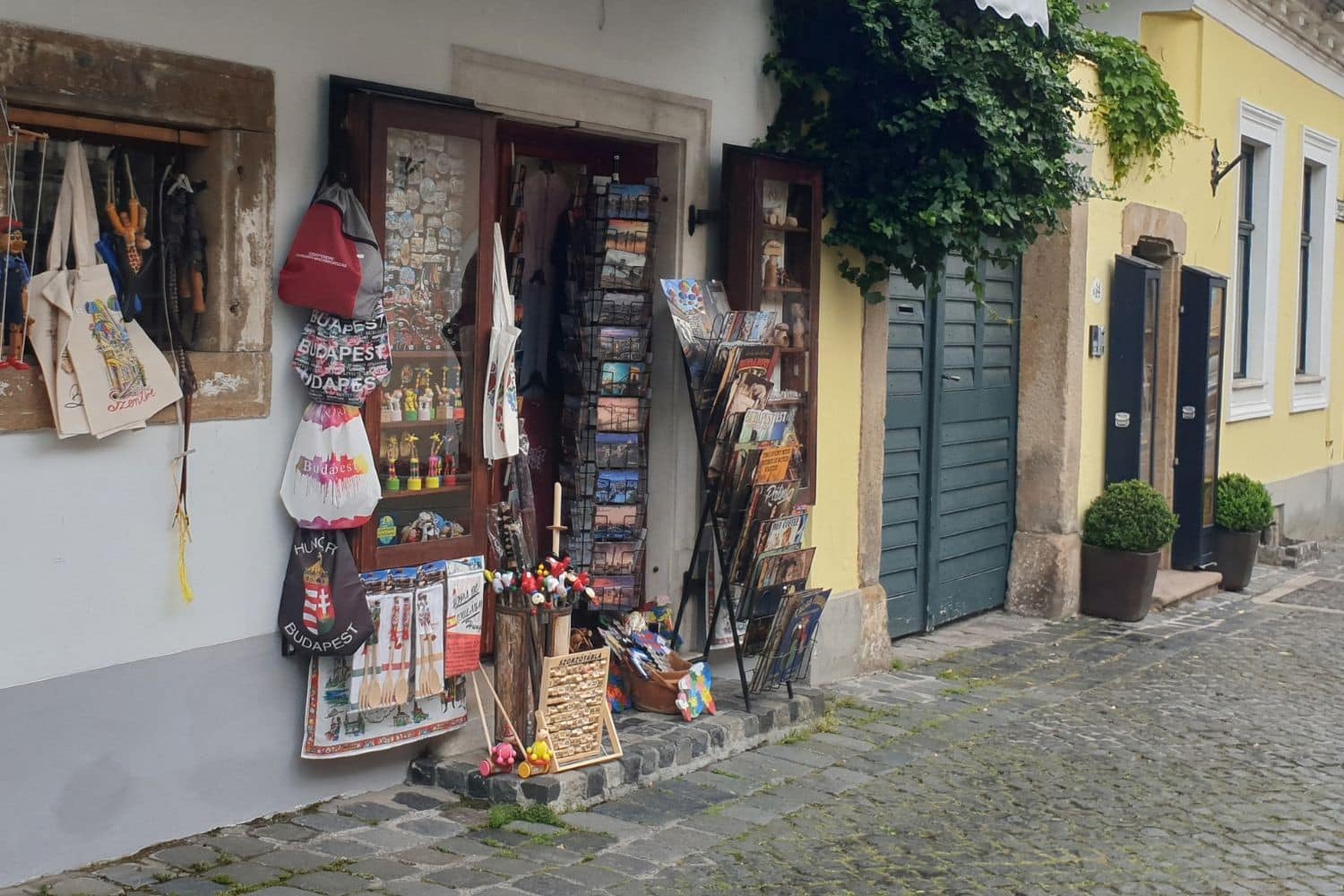 Visiting Szentendre - streets of Szentendre near Budapest in Hungary