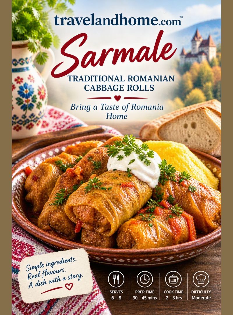 A traditional Romanian Recipe for Sarmale - Traditional Romanian Cabbage Rolls