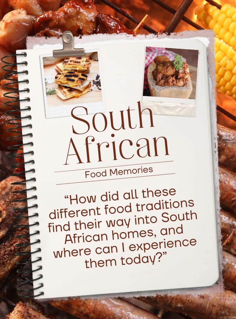 Best food experiences in South Africa - Best food to try while you're in SA - A Rainbow of flavors