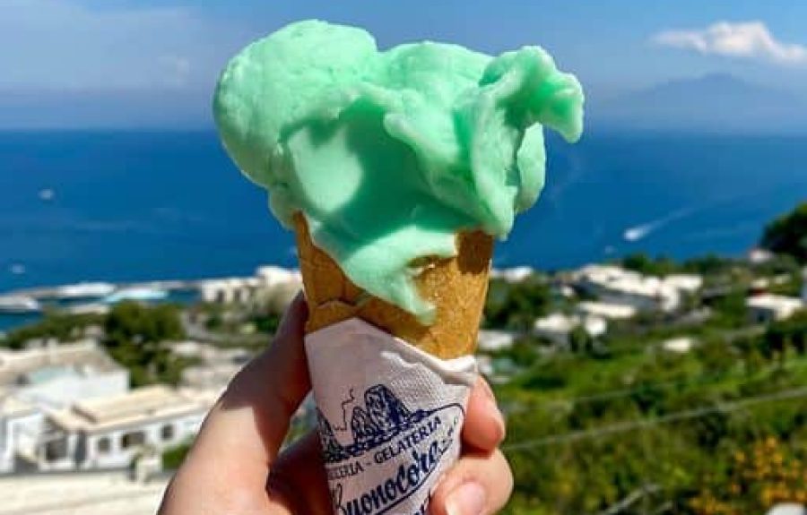 Buonocore Gelateria Pasticceria Gastronomia e Tavola Calda on Via Vittorio Emanuele best ice cream in Capri