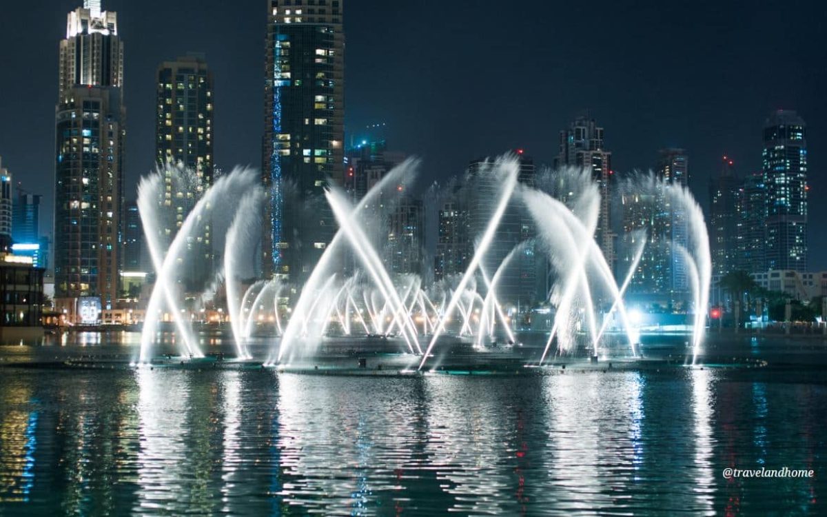 The Dubai Fountain, Dubai, United Arab Emirates